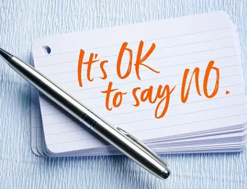 It’s ok to say “No”